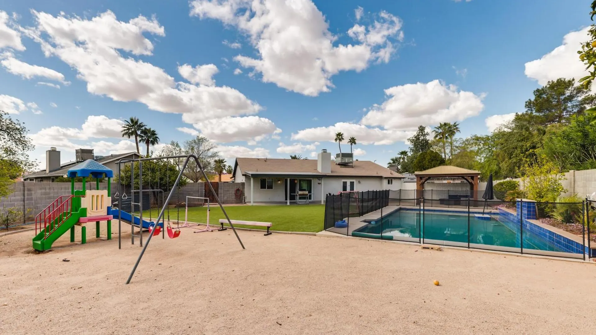 Phoenix Home With Private Pool, Fire Pit And Swing Set